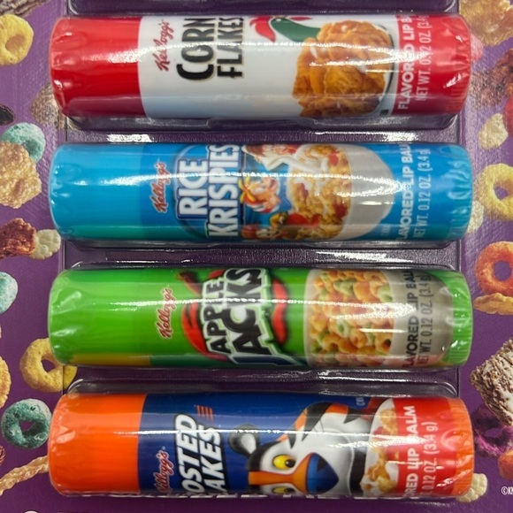 Kellogg’s Cereal Flavored Lip Balm 8 Count - Picture 3 of 5